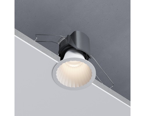 Светильник встраиваемый светодиодный Arco 12W 3000K белый IP44 15274/LED