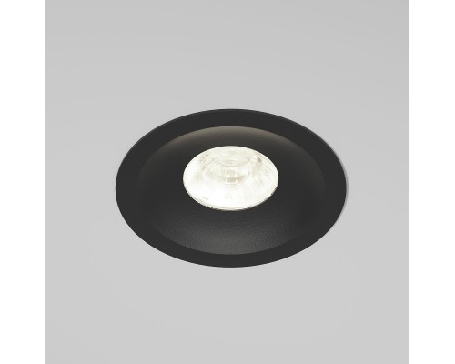 Светильник встраиваемый светодиодный Combi 10W 4000K черный 25067/LED