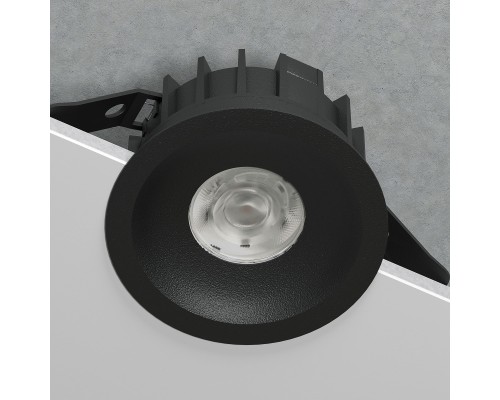 Светильник встраиваемый светодиодный Combi 20W 4000K черный 25069/LED