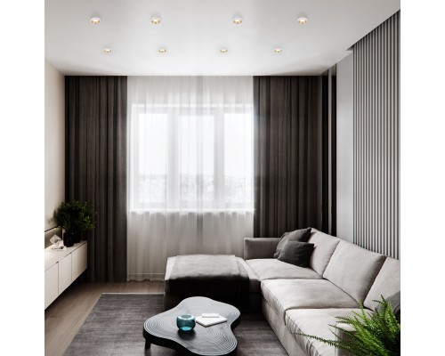 Встраиваемый точечный светильник 113 MR16 золото/белый