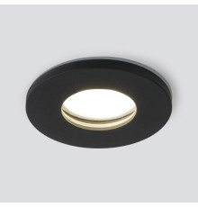 Встраиваемый точечный светильник 125 MR16 черный матовый