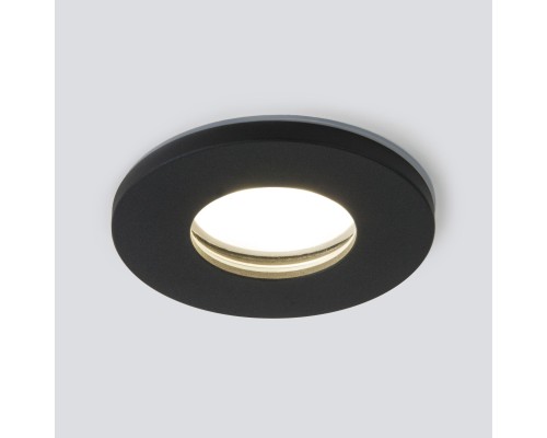 Встраиваемый точечный светильник 125 MR16 черный матовый