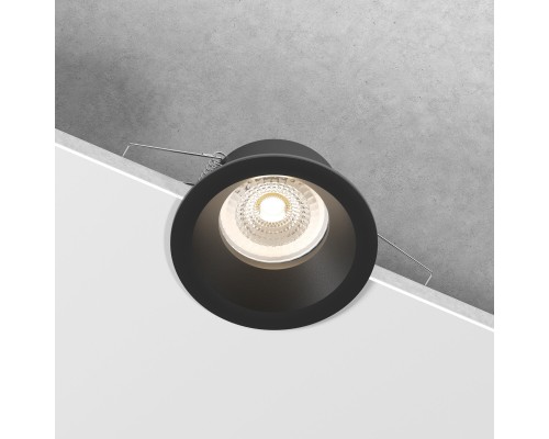 Светильник встраиваемый Andi GU10 черный IP44 25061/01