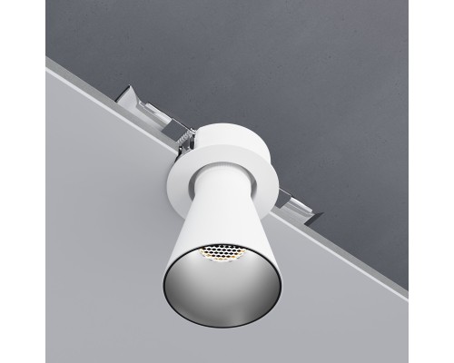 Светильник встраиваемый поворотный светодиодный с антибликовой решеткой Bell 8W 4000K белый 25097/LED