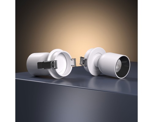 Светильник встраиваемый поворотный светодиодный Spot 7W 4000K белый 25093/LED