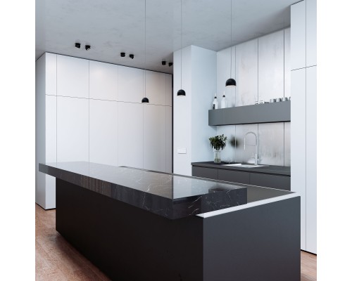 Светильник встраиваемый поворотный светодиодный Uno 8W 4000K черный 25092/LED