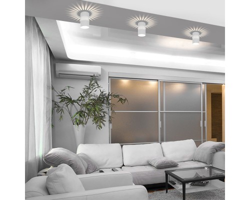 Накладной точечный светильник с подсветкой DLS026