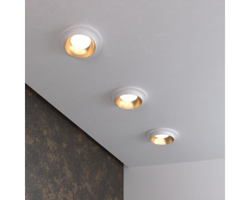 Встраиваемый точечный светильник 113 MR16 золото/белый