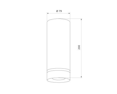 Накладной светодиодный светильник DLR022 12W 4200K хром