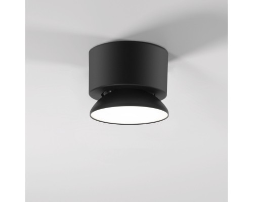 Светильник накладной поворотный светодиодный Smooth 10W 4000K черный 25053/LED