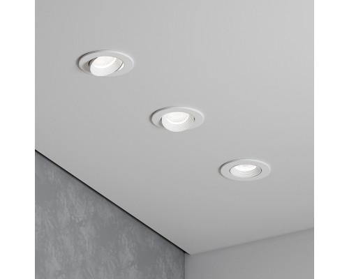 Светильник встраиваемый светодиодный Even белый 25094/LED