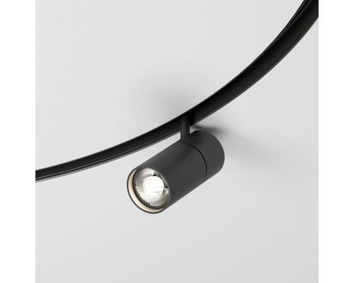 Slim Magnetic Трековый светильник для радиусного шинопровода 12W 4200K Comfi чёрный Ø 1200мм 85189/01