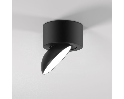 Светильник накладной поворотный светодиодный Smooth 10W 4000K черный 25053/LED