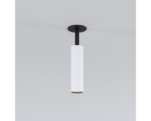 Встраиваемый светодиодный светильник Diffe белый/черный 25040/LED