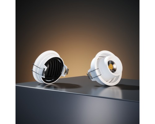 Потолочный светодиодный светильник поворотный Conner 8W 4000K белый 25086/LED