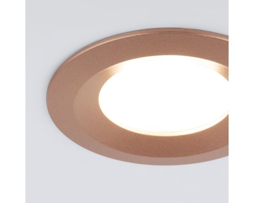 Встраиваемый точечный светильник 110 MR16 золотой