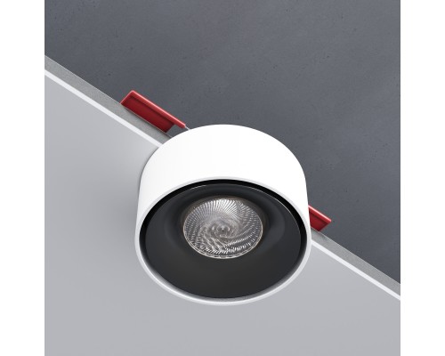 Светильник встраиваемый светодиодный Glam белый/черный 25095/LED