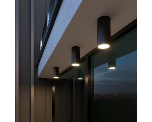 Уличный потолочный светильник Light LED IP65 35129/H черный