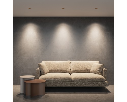 Светильник встраиваемый светодиодный Forte 15W 4000K латунь 25071/LED