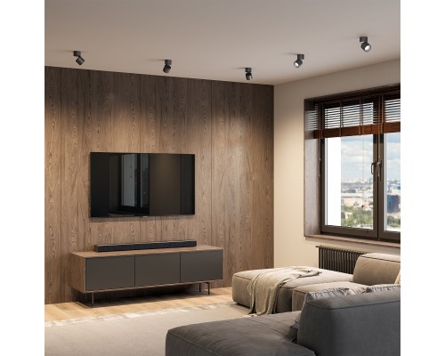 Светильник потолочный поворотный светодиодный Rolly 9W 3000K черный 25112/LED