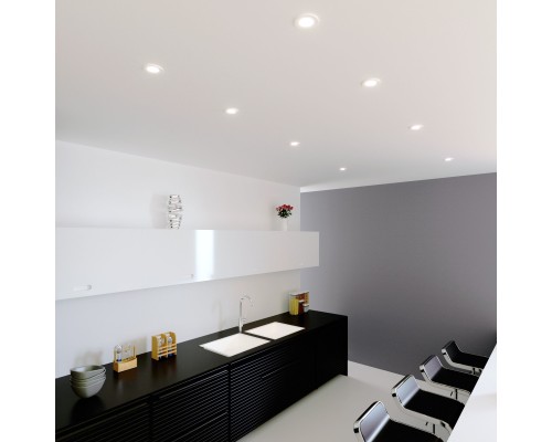 Встраиваемый точечный светильник 125 MR16 белый матовый