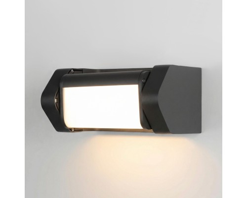 Уличный настенный поворотный светильник DORS 3000K черный 35163/D черный