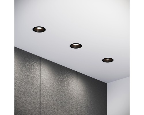 Светильник встраиваемый Andi GU10 черный 25058/01