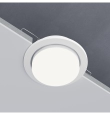 Встраиваемый точечный светильник 1035 GX53 WH белый