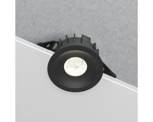 Светильник встраиваемый светодиодный Combi 10W 4000K черный 25067/LED