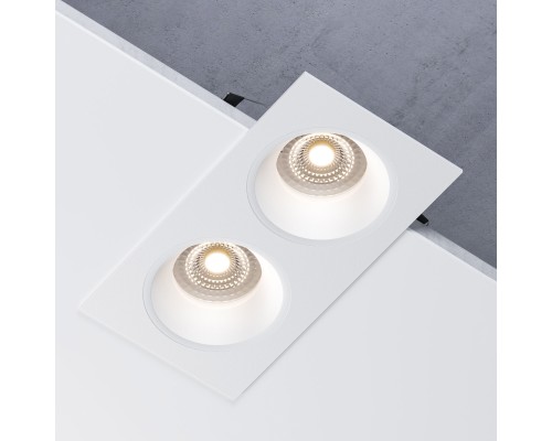 Светильник встраиваемый GU10 белый 15700/02