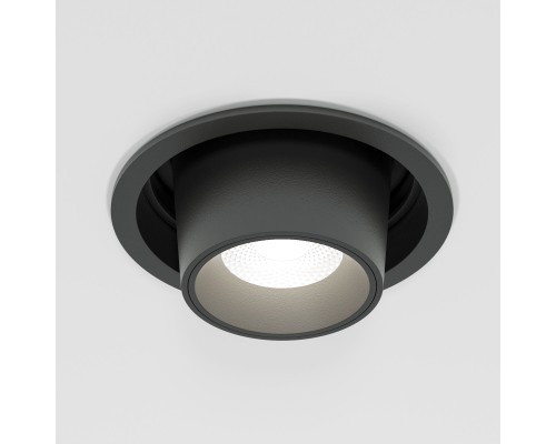 Потолочный светодиодный светильник поворотный Conner 8W 4000K чёрный 25086/LED