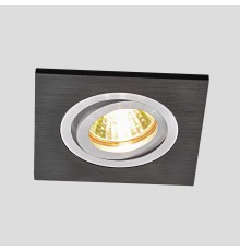 Точечный светильник из алюминия 1051/1 BK черный