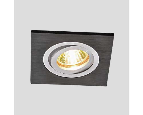 Точечный светильник из алюминия 1051/1 BK черный