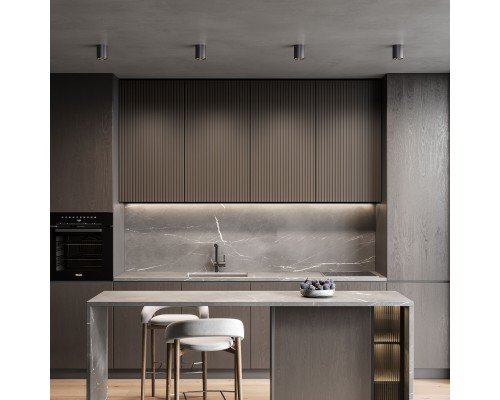 Светильник потолочный светодиодный Points 7W 3000K черный 25111/LED