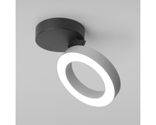 Накладной светодиодный светильник Spila серебро 25105/LED