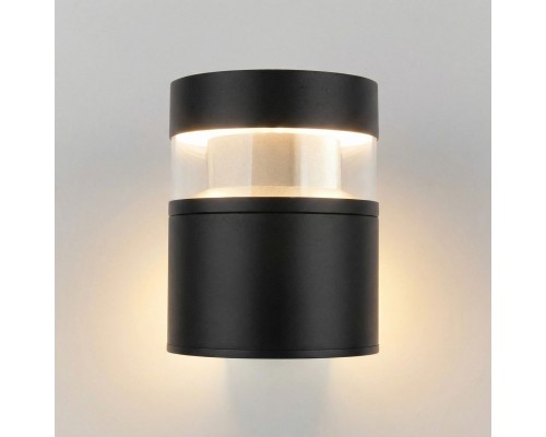 Уличный настенный светильник 1530 TECHNO LED 3000K чёрный 1530 TECHNO LED черный