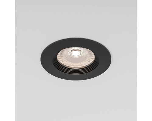 Светильник встраиваемый City GU10 черный IP44 25060/01