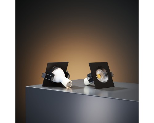 Светильник встраиваемый Minnie GU10 черный 25057/01