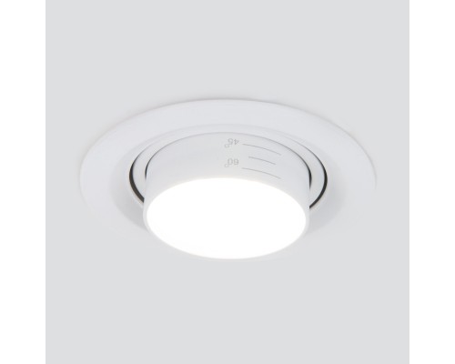 Встраиваемый точечный светодиодный светильник 9920 LED 15W 4200K белый