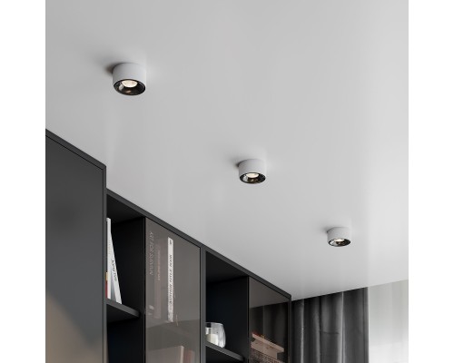 Светильник встраиваемый светодиодный Glam белый/черный 25095/LED