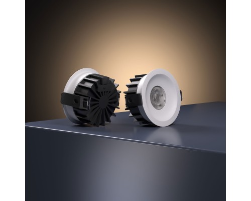 Светильник встраиваемый светодиодный Combi 10W 4000K белый 25067/LED