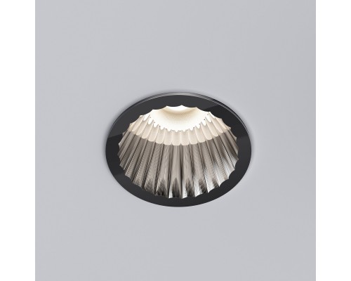 Светильник встраиваемый светодиодный Arco 12W 4000K черный жемчуг IP44 15274/LED