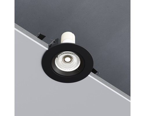 Светильник встраиваемый Minnie GU10 черный 25056/01