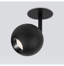 Встраиваемый точечный светодиодный светильник 9926 LED 12W 4200K черный