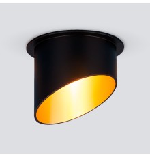 Встраиваемый точечный светильник 7005 MR16 BK/GD черный/золото