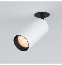 Встраиваемый светодиодный светильник Diffe белый/черный 25066/LED