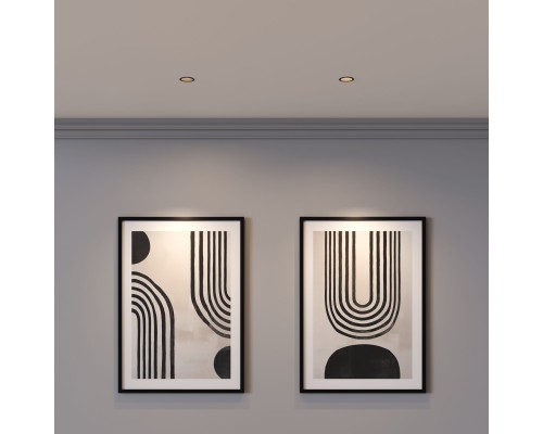 Светильник встраиваемый Side GU10 черный 25059/01