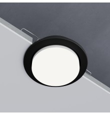 Светильник встраиваемый Circu GX53 черный 1035 GX53 WH