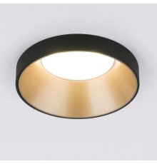 Встраиваемый точечный светильник 112 MR16 золото/черный