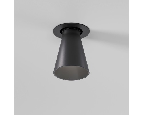 Светильник встраиваемый поворотный с антибликовой решеткой Bell 8W 4000K черный 25097/LED